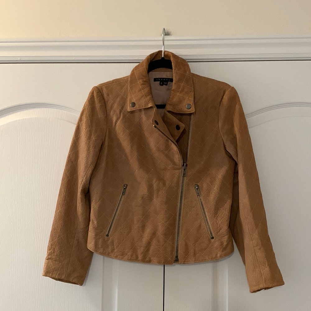 EUC Theory Lamb leather jacket